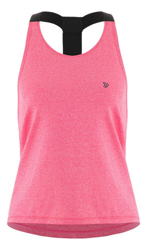 Camiseta Manga Sisa Mujer Limit Sportfitness Fucsia