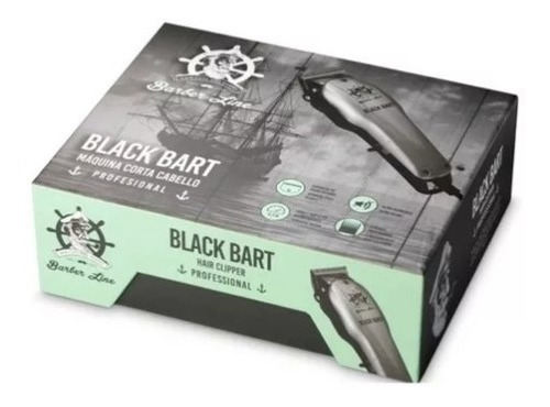 Maquina Corta Pelo Pro Eurostil Black Bart Cable + Bucanero
