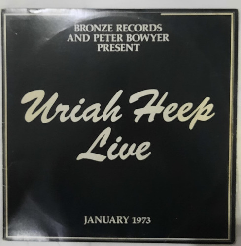 Lp Uriah Heep, Live 1973 (Usado)