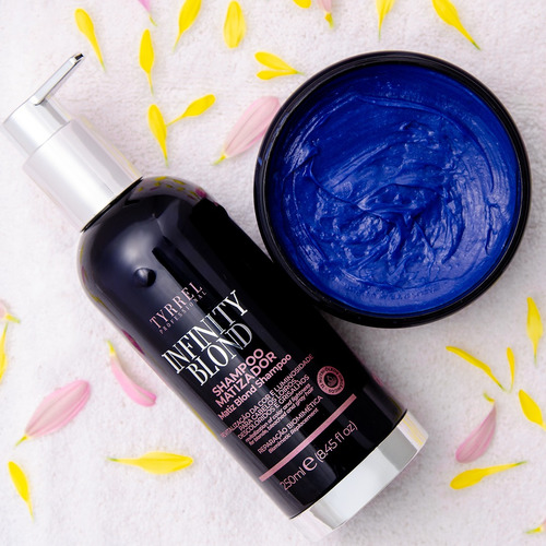 Tyrrel Kit Matizador Platinum Blond - Shampoo + Mask 2x250ml