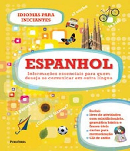 Espanhol - Idiomas Para Iniciantes, De Kindersley, Dorling. Editora Publifolha, Capa Mole, Edição 1 Em Português