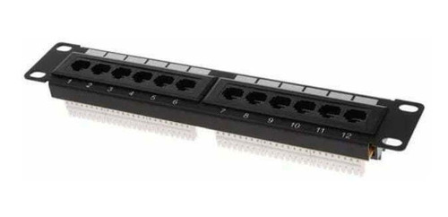 Patch Panel Cat5e 12 Puertos