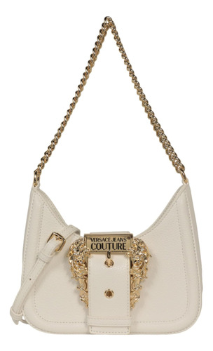 Bolso De Hombro Con Hebilla Barroca De Versace Jeans