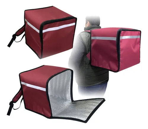 Mochila Termica Bolso Delivery Pizzas P 7 Cajas Termofood