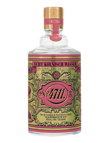 4711 Floral Col Rose Eau De Cologne Colônia Unissex 100ml