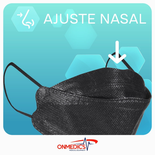 Imagen 5 de 7 de Cubrebocas Kf94 Mascarilla Certificada 80 Piezas Proteccion