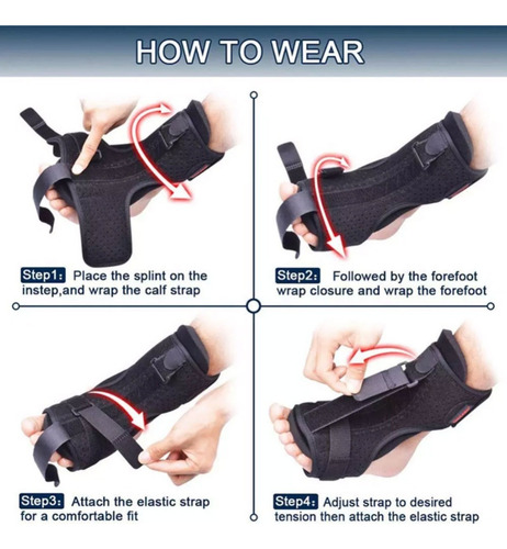 1pcs Ferula Noctura Para Fascitis Plantar Alivia Dolor