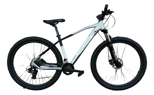 Bicicleta Rodado 29 Explorer-shimano-aluminio-disco-susp Blanco M