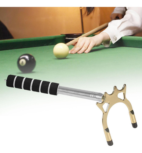 Billar Retráctil Con Puente , Soporte Telescópico Alto