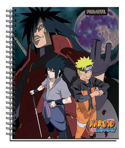 Cuaderno Universitario Proarte 100h 7mm Naruto 1 Materia Color Naruto Modelo 11