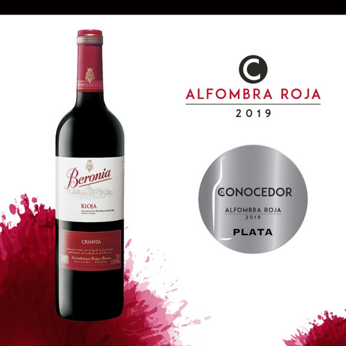 Vino Tinto Beronia Crianza Tempranillo Pack 2 Botellas