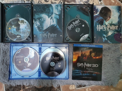 Peliculas Edicion Especial Harry Potter Reliquias 1 Y 2. (Usado)