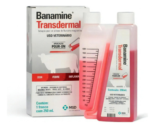 Banamine Transdermal Pure One, MSD, 250 ml