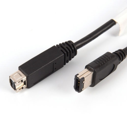 Hi-speed Negro Firewire 800 A 400-9 Fw800 A Pin 6 Pin Cable 