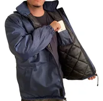 Comprar Campera Trucker Impermeable Abrigo De Trabajo Colegio Outlet