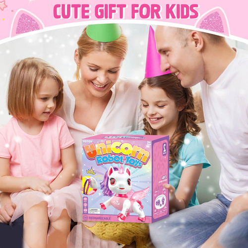 Robot Control Remoto Yotoy Unicornio Para Niños 3-8 Años