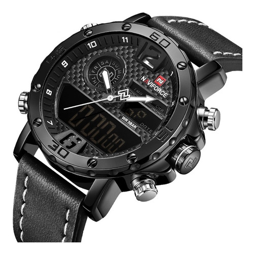 Naviforce Militar Reloj Hombre Cronógrafo Análogo Digital