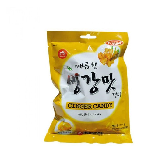 Imagen 1 de 3 de Dulce Coreano Ginger Mammos 100g