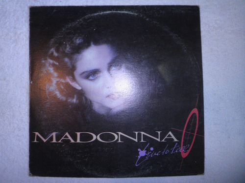 Disco Remix Single En Vinyl De Madonna - Live To Tell (1986)