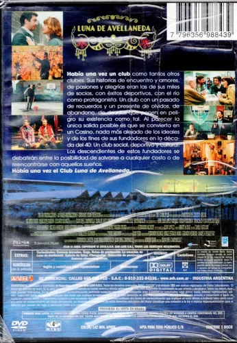 Luna De Avellaneda - Dvd Nuevo Original Cerrado - Mcbmi
