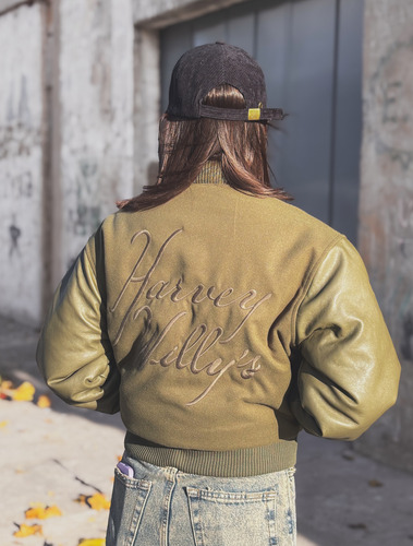 Campera Bomber Universitaria Varsity Harvey & Willy's