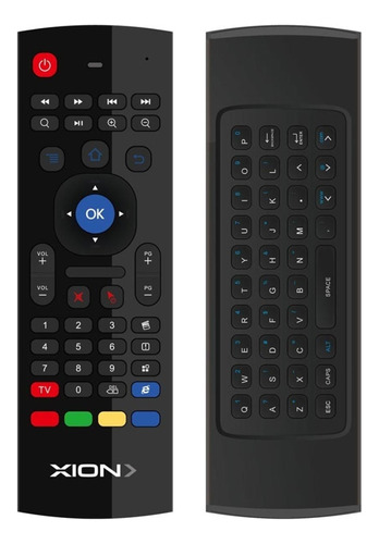 Air Mouse Xion Smart Tv Control Teclado Compatibilidad Dimm