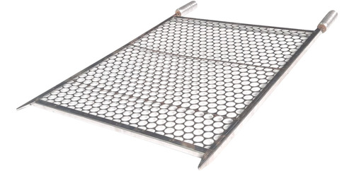 Grelha Para Churrasco 60x60 De Inox - Grelha Moeda Profunda