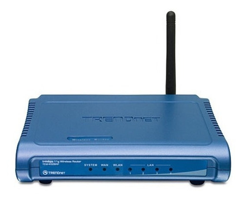 Router TRENDnet TEW-432BRP azul