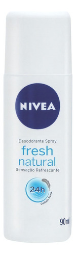 Desodorante em spray Nivea Fresh Natural 90 ml