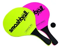 Comprar Raquetas Paletas De Playa - Color Neon - 2 Paletas + Pelota