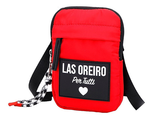 Morral Bandolera Las Oreiro Bolso Desmontable Con Llavero 