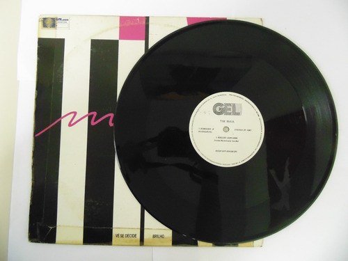 Lp Urgente - Tim Maia (vê Se Decide / Brilho) - 1987 (Usado)
