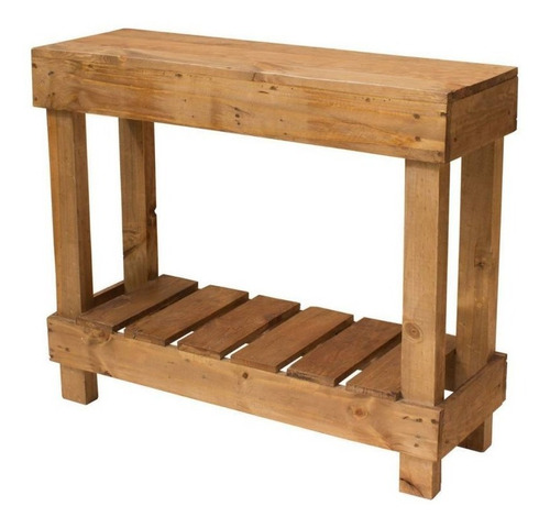 Mesa De Arrime Madera Rustica