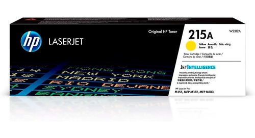 Toner Hp 215a Original W2312a Amarillo Laser Mfp M182n M182