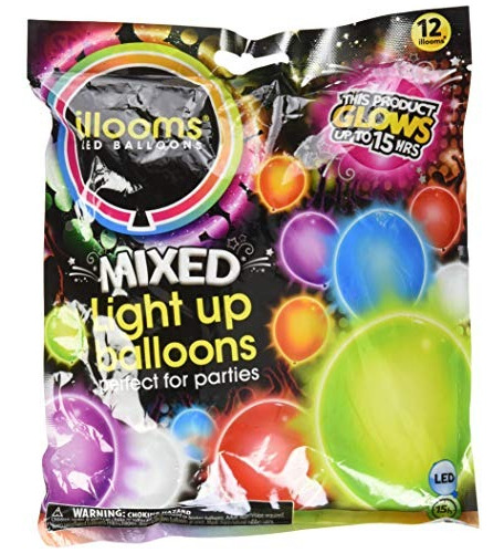 Globos Iluminados De Colores Sólidos Surtidos