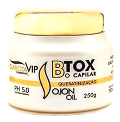 B.tox Botox Capilar Tradicional Ph5.0 Queratinização 250gr