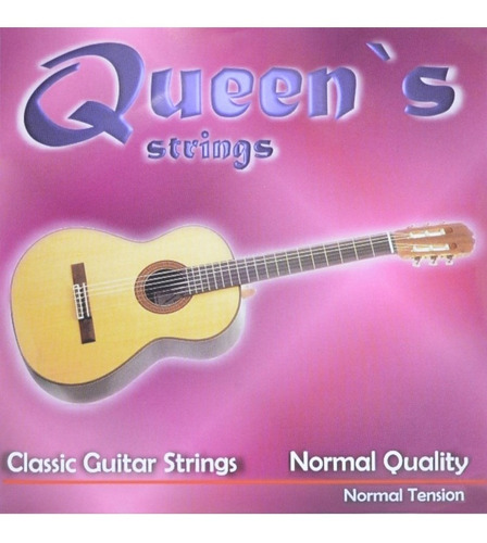 Cuerdas Guitarra Nylon Tensión Normal Queen