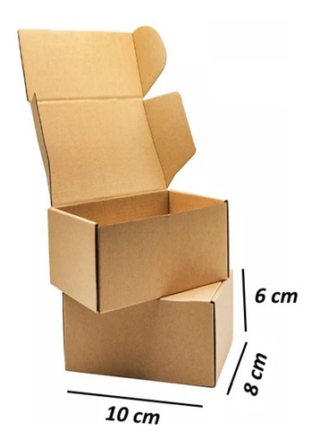 Cajas Autoarmable Modelo Envios 10x8x6 Pack 20u. *delivery