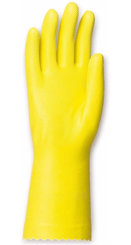 Guantes Amarillos De Latex Uso Domestico Amarillos (5 Pares)