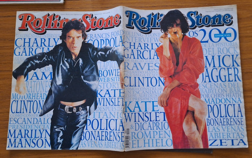 Revista Rolling Stone N°1  Año 1998 Con Extras