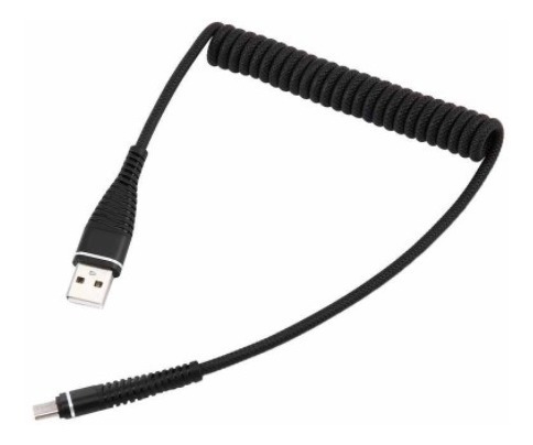 Cable Usb Datos Rulo Carga Turbo Tipo C Microcentro