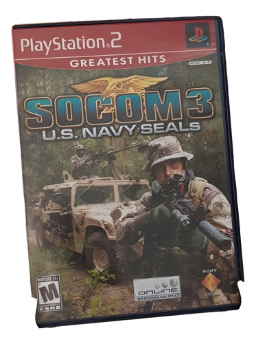 Socom 3 Play 2 Ps2 Playstation 2 U.s. Navy Seals Lacrado