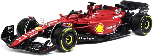1:43 2022 Ferrari F1-75 W/helmet Leclerc #16