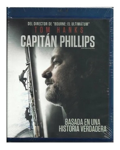 Capitán Phillips | Película Blu-ray Tom Hanks Nuevo Español