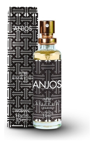 Perfume Anjos Amakha Paris para mujer, 15 ml, para bolsa de bolsillo