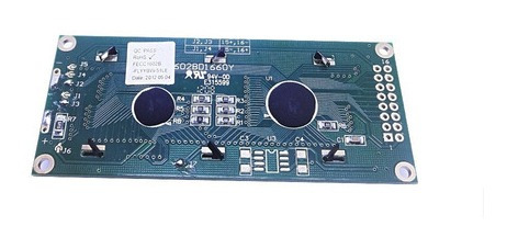 Display Lcd 16x2 Verde C / Back Fecc1602b-flyybw-51le