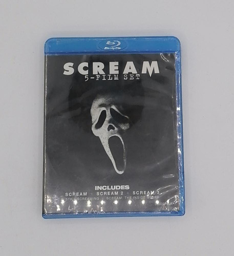 Scream: Five-film Set - 5 Discos - Nuevo Y Sellado - Blu-ray