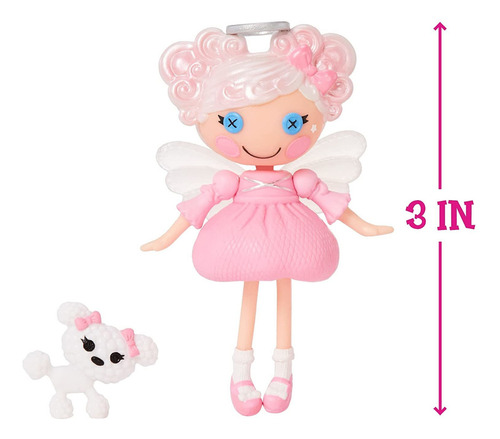 Lalaloopsy Mini Doll - Cloud E. Sky Con Mini Caniche Para Ma