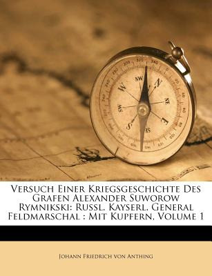 Libro Versuch Einer Kriegsgeschichte Des Grafen Alexander...