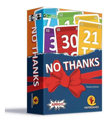 No Thanks! - Jogo De Cartas - Papergames